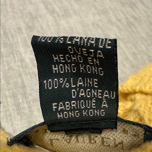 Ralph Lauren Yellow Lambswool Sweater - Picture 9 of 10